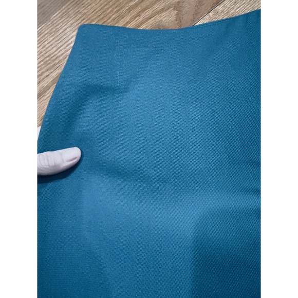 Lord Taylor Teal Pencil Skirt Size 4 Business Career Office Professional - Picture 4 of 7